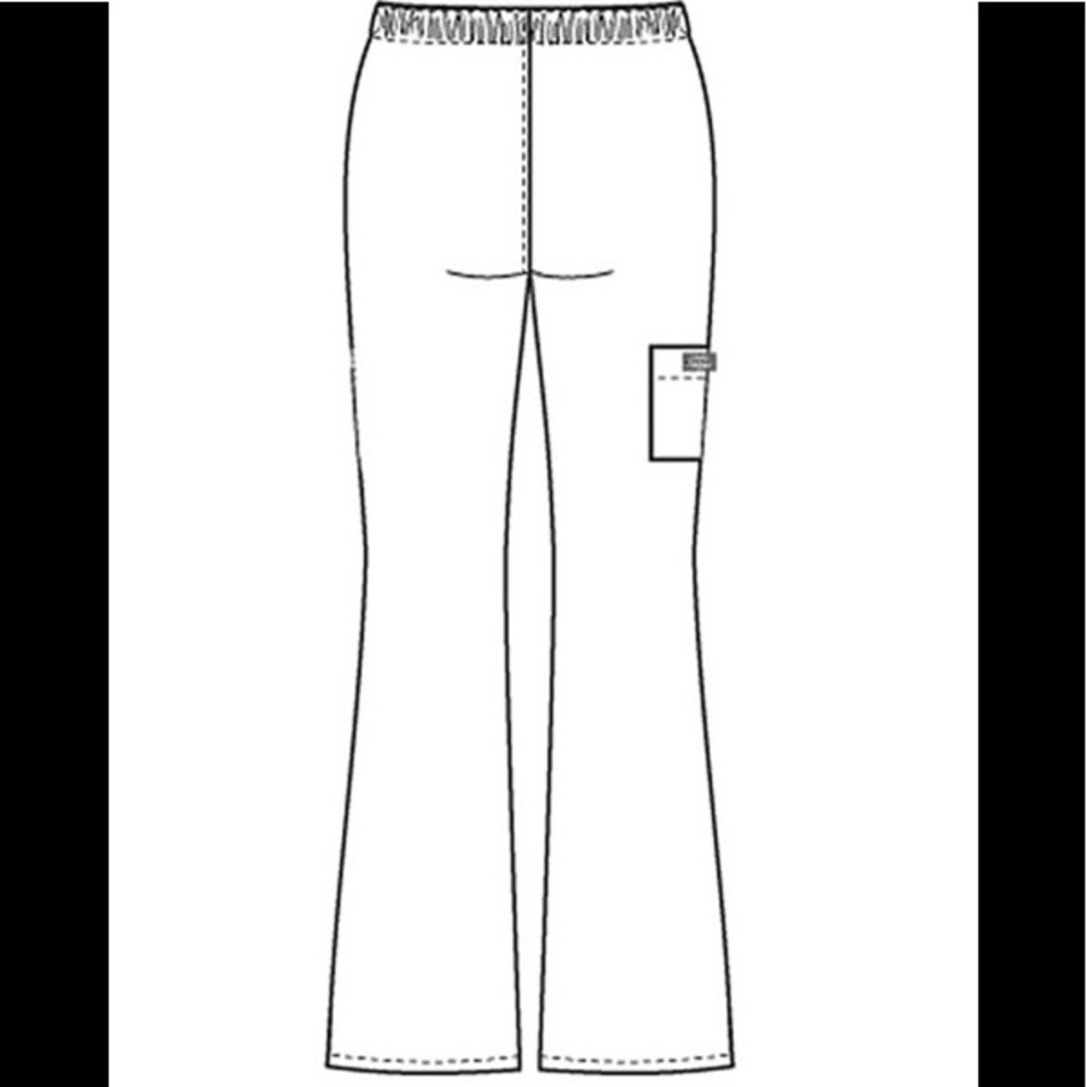 Dickies Every Day Scrubs Missy Fit Petite Drawstring Scrub Pant 3 Pocket NWT - Picture 10 of 11